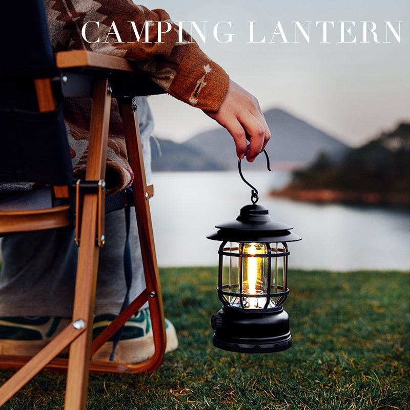 Rechargeable Vintage Lantern - Misthere K.