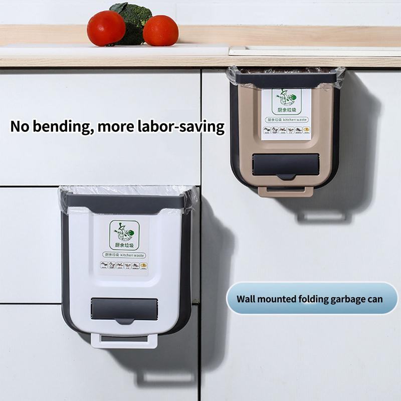 Kitchen Wall-mounted Folding Trash - Misthere K.