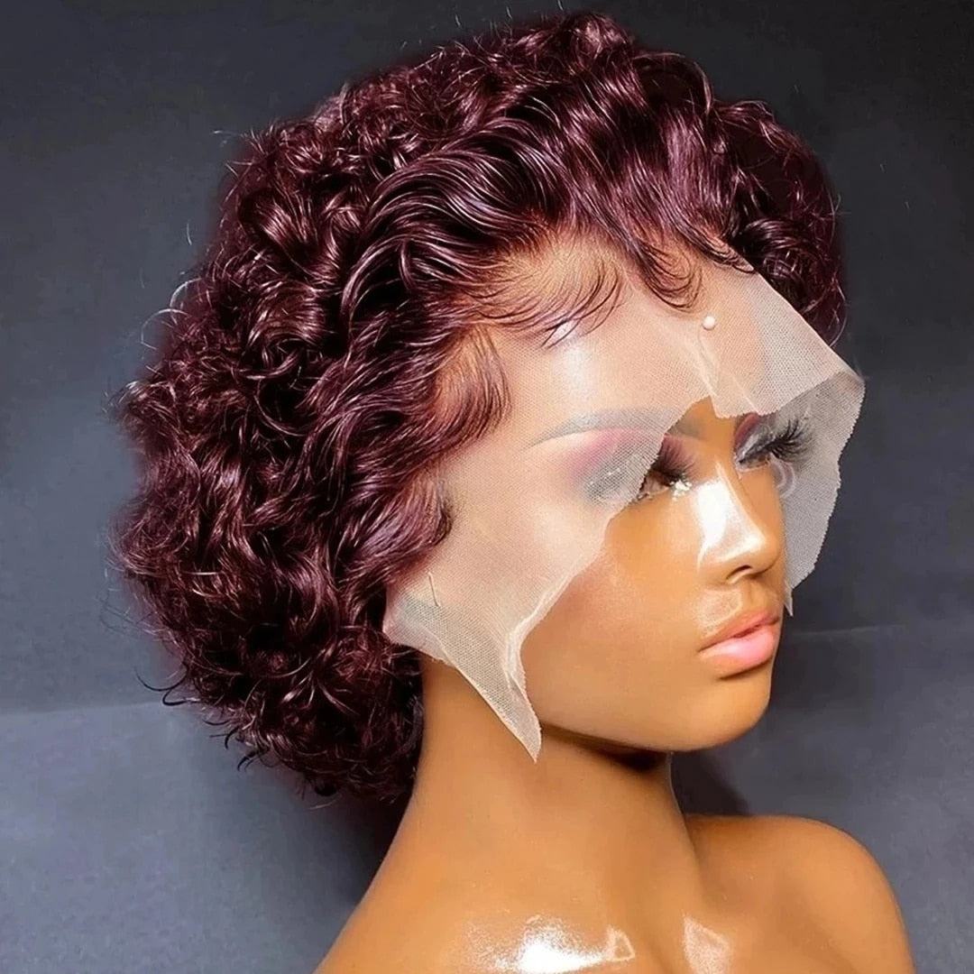 Water Deep Wave Lace Front Wig For Women - Misthere K.