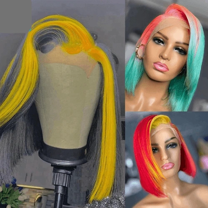 Lace Front Human Hair Wigs - Misthere K. glueless wigs