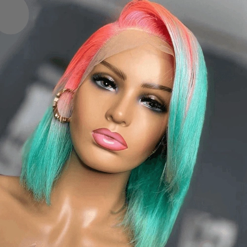 Lace Front Human Hair Wigs - Misthere K. glueless wigs