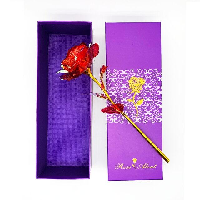 Valentine's Day Artificial Flower 24k Gold - Misthere K.