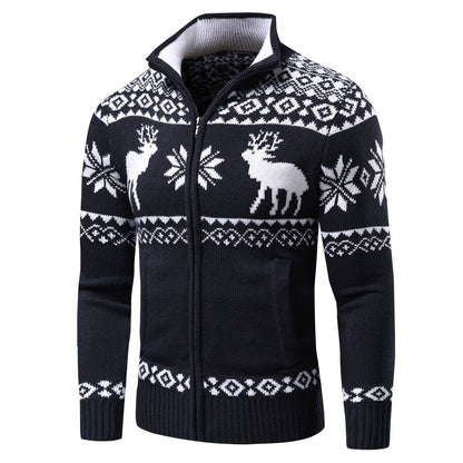 Men Chrismas Cardigan Jacket - Misthere K.