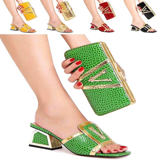 Ladies Matching Shoes And Bag Set - Misthere K.