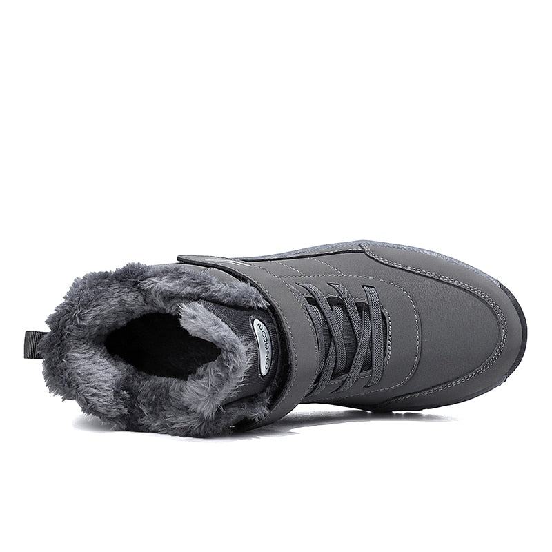 Unisex Snow Boots Classic Plush Suede Loafers - Misthere K.