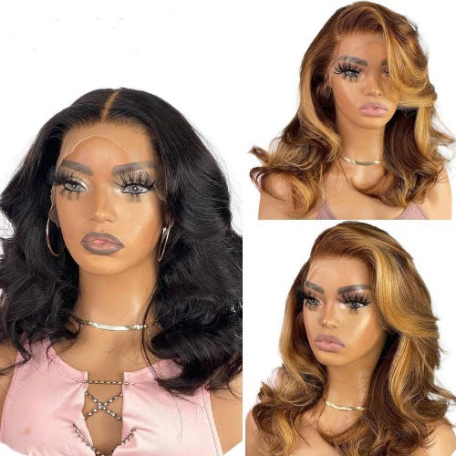 Highlight Honey Blonde Brazilian wigs - Misthere K.