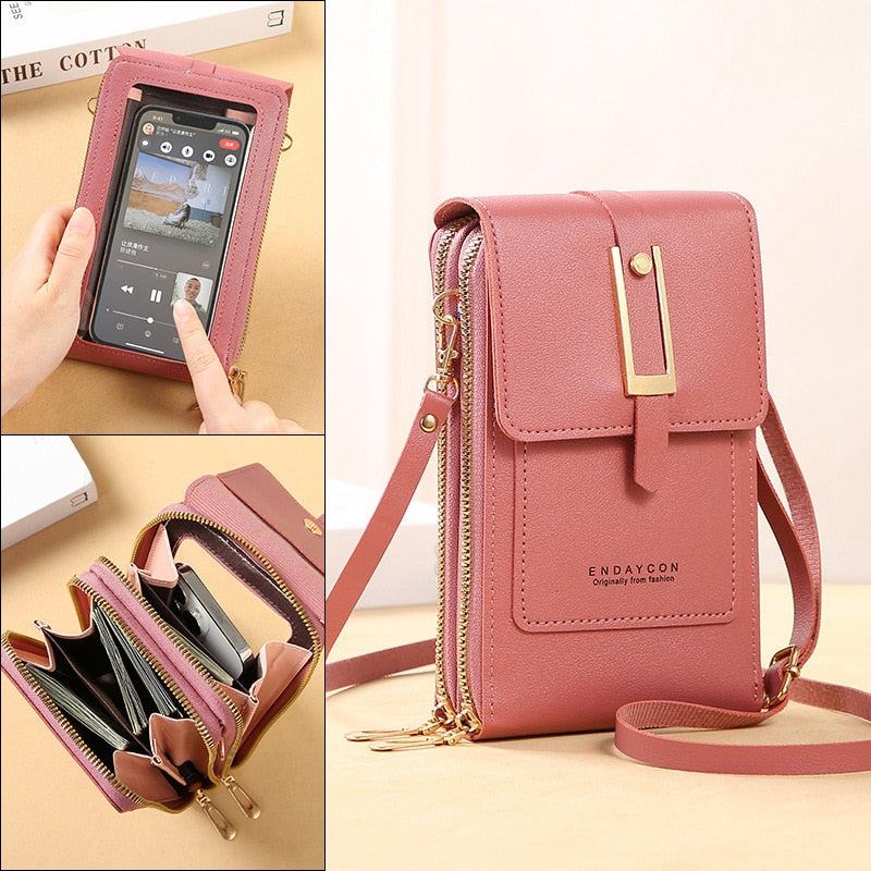 Women Bags Soft Leather Wallets - Misthere K.