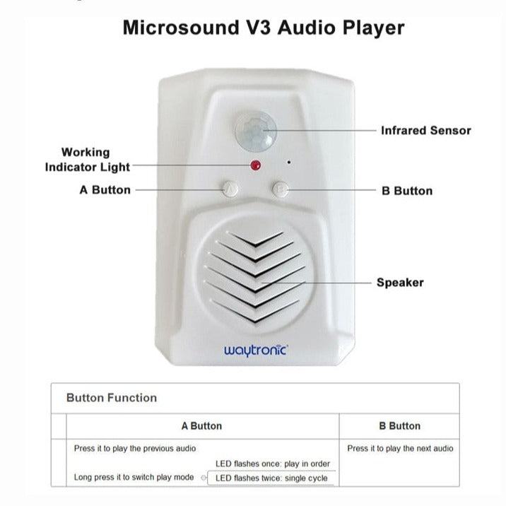 Activated Voice Recordable SD Card Player SpeakerMisthere K. - All rights reserved