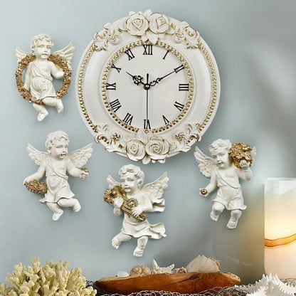 Angel Wall Clock DecorMisthere K. - All rights reserved