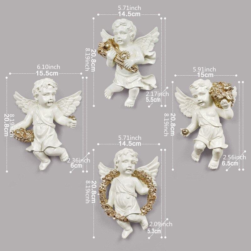 Angel Wall Clock DecorMisthere K. - All rights reserved