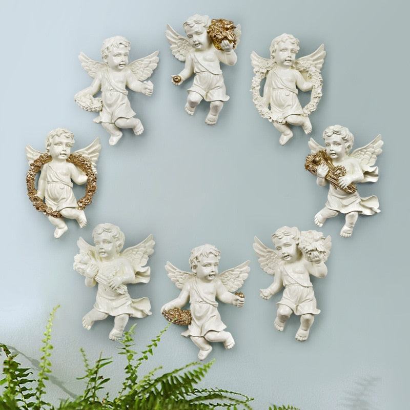 Angel Wall Clock DecorMisthere K. - All rights reserved