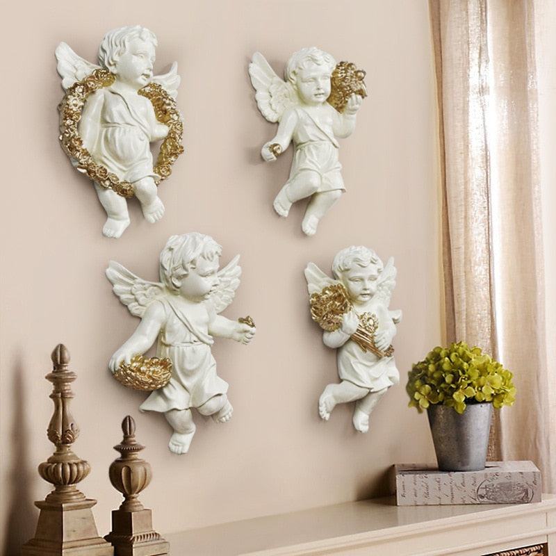 Angel Wall Clock DecorMisthere K. - All rights reserved