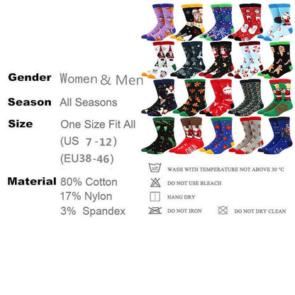 Autumn Winter Christmas Men woman SocksMisthere K. - All rights reserved