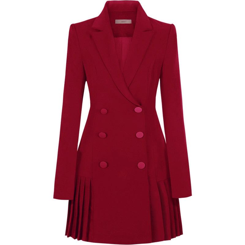 Blazer Dress Women 2022 Autumn Long SleeveMisthere K. - All rights reserved