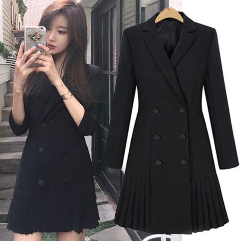 Blazer Dress Women 2022 Autumn Long SleeveMisthere K. - All rights reserved