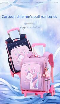 New Cartoon School Backpack - Misthere K.