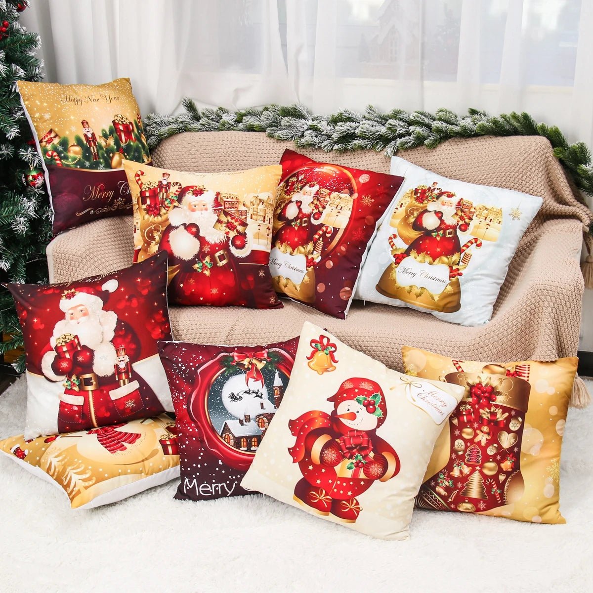 Christmas Cushion CoverMisthere K. - All rights reserved