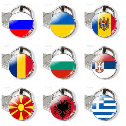 European Flag Key RingMisthere K. - All rights reserved