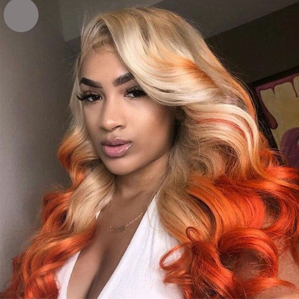 Ginger Orange Lace Front Human Hair WigMisthere K. - All rights reserved