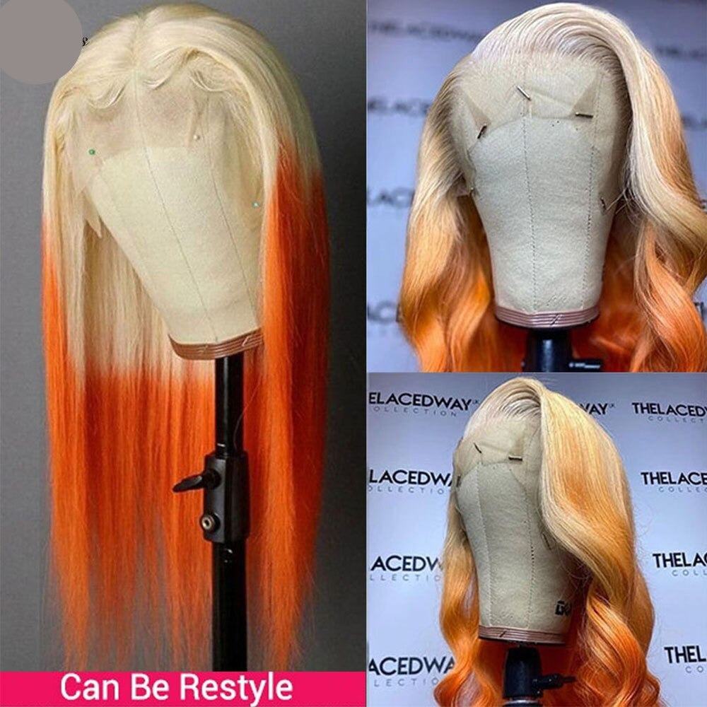 Ginger Orange Lace Front Human Hair WigMisthere K. - All rights reserved